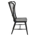 River Place Windsor Back Side Chair - Black (RTA) - Image 4