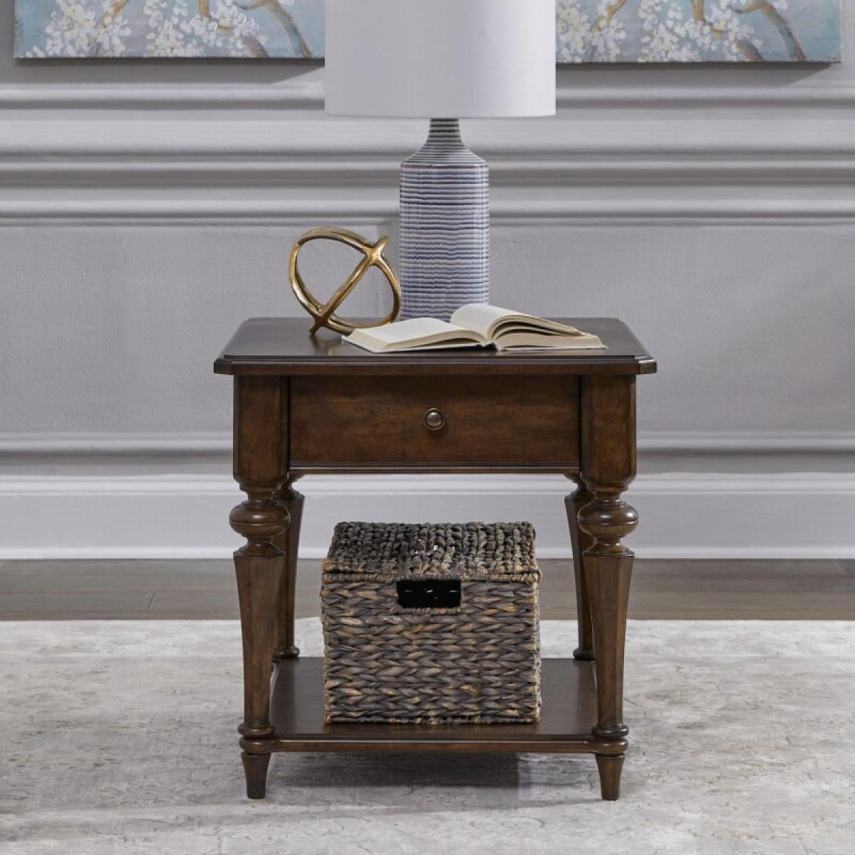 Arden Road Drawer End Table - Image 2