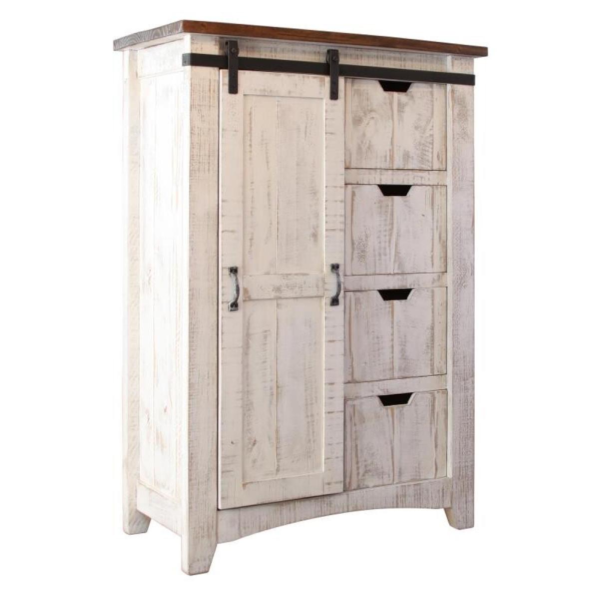 4 Drawer 1 Door Chest - Pueblo - Image 2