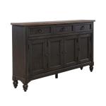 Americana Farmhouse Hall Buffet- Black - Image 2