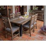 6 Drawer 2 Doors Buffet - Antique - Image 4