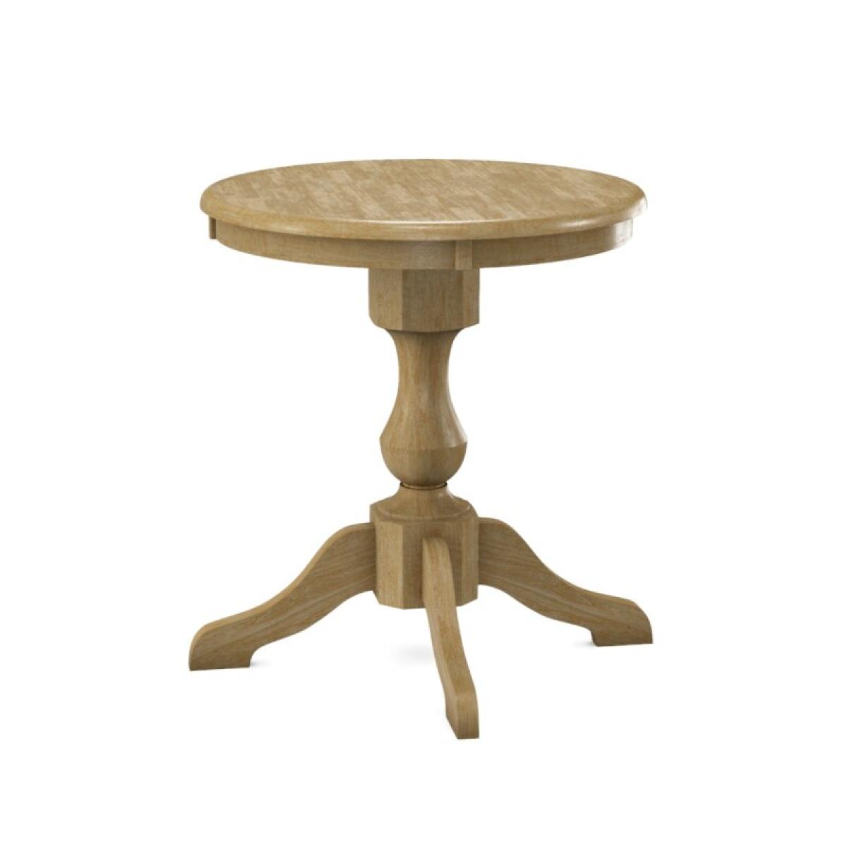 Build Your Own Pedestal Table w/ 30"H Small Pedestal for Solid Tops - Image 4