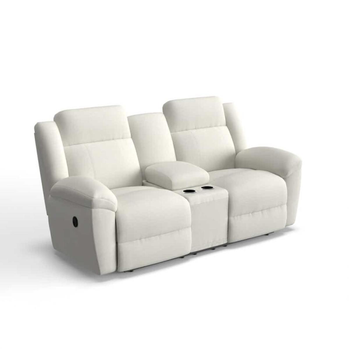Joel Reclining Loveseat W/ Console - Image 3