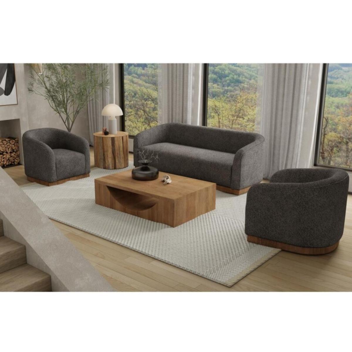 Suomi Wooden Frame & Base, Loveseat - Image 3