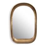 Bradano Arch Mirror, Brass
