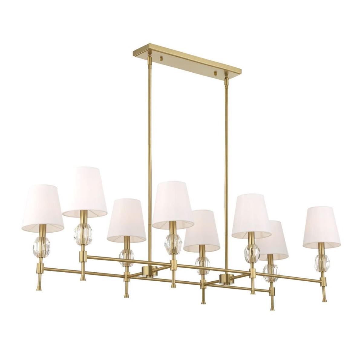 Arques 8 Lt Linear Chandelier - Image 7