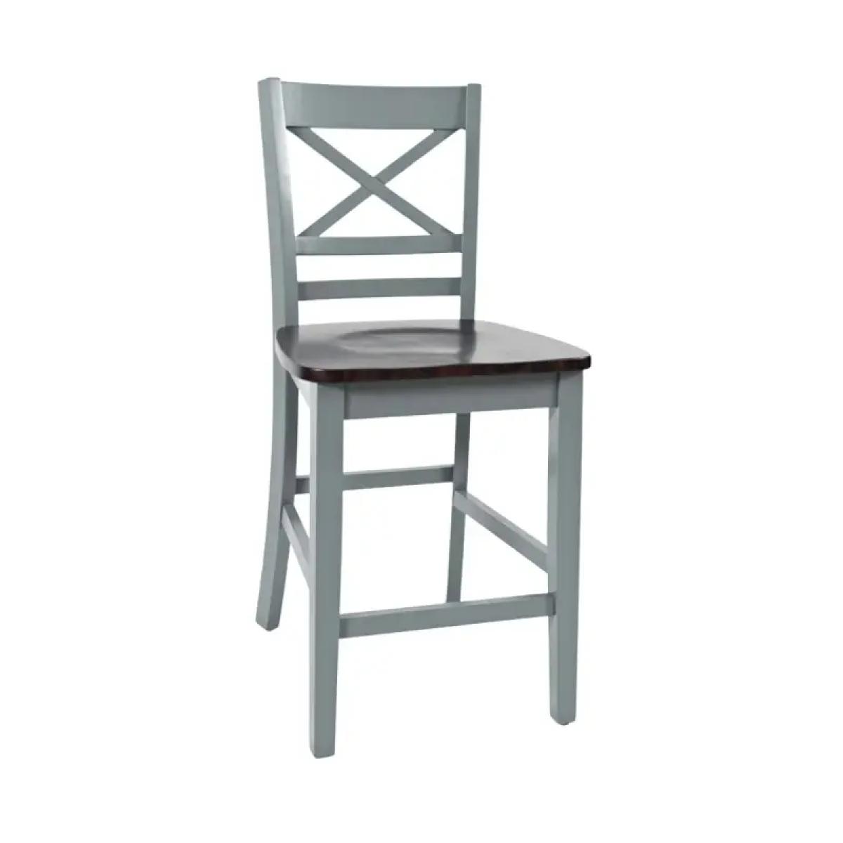 2802ce942d5cb856bf0bf66f02ad6557 Asbury Park X Back Counter Stool - Image 1