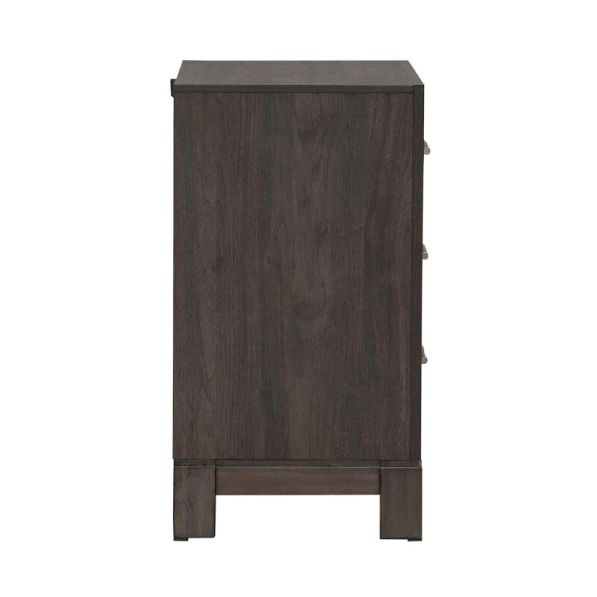 Modern Edge Nightstand w/ Charging Station - Image 5