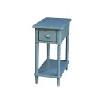 Destinations Collection - Narrow Side Table in Ocean Blue