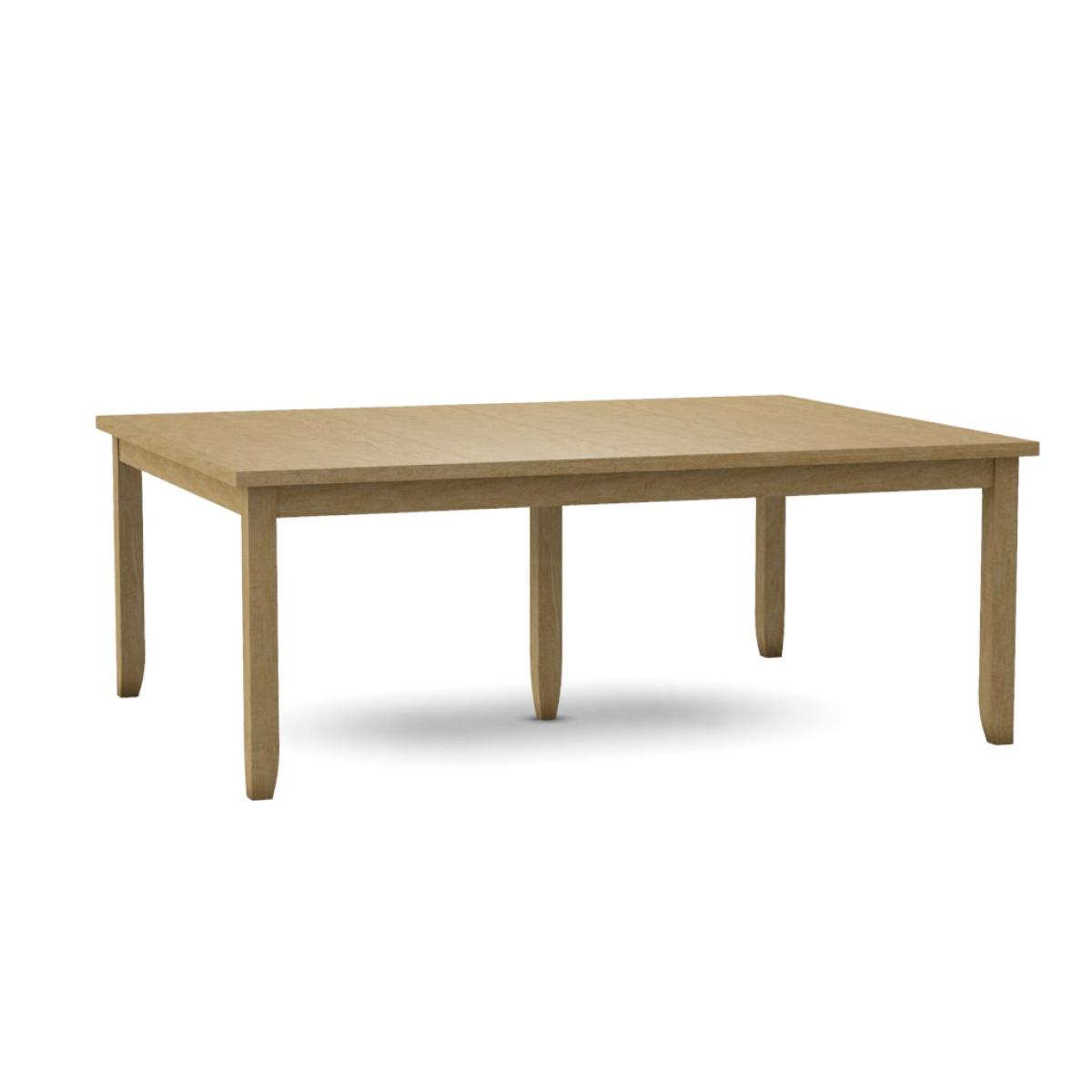 Butterfly Leaf Table Top w/ 30" Thick Shaker Legs (Set of 5) - T-73B - Image 21