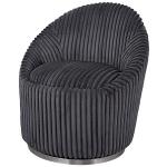 Crue Swivel Chair, Gunmetal - Image 5