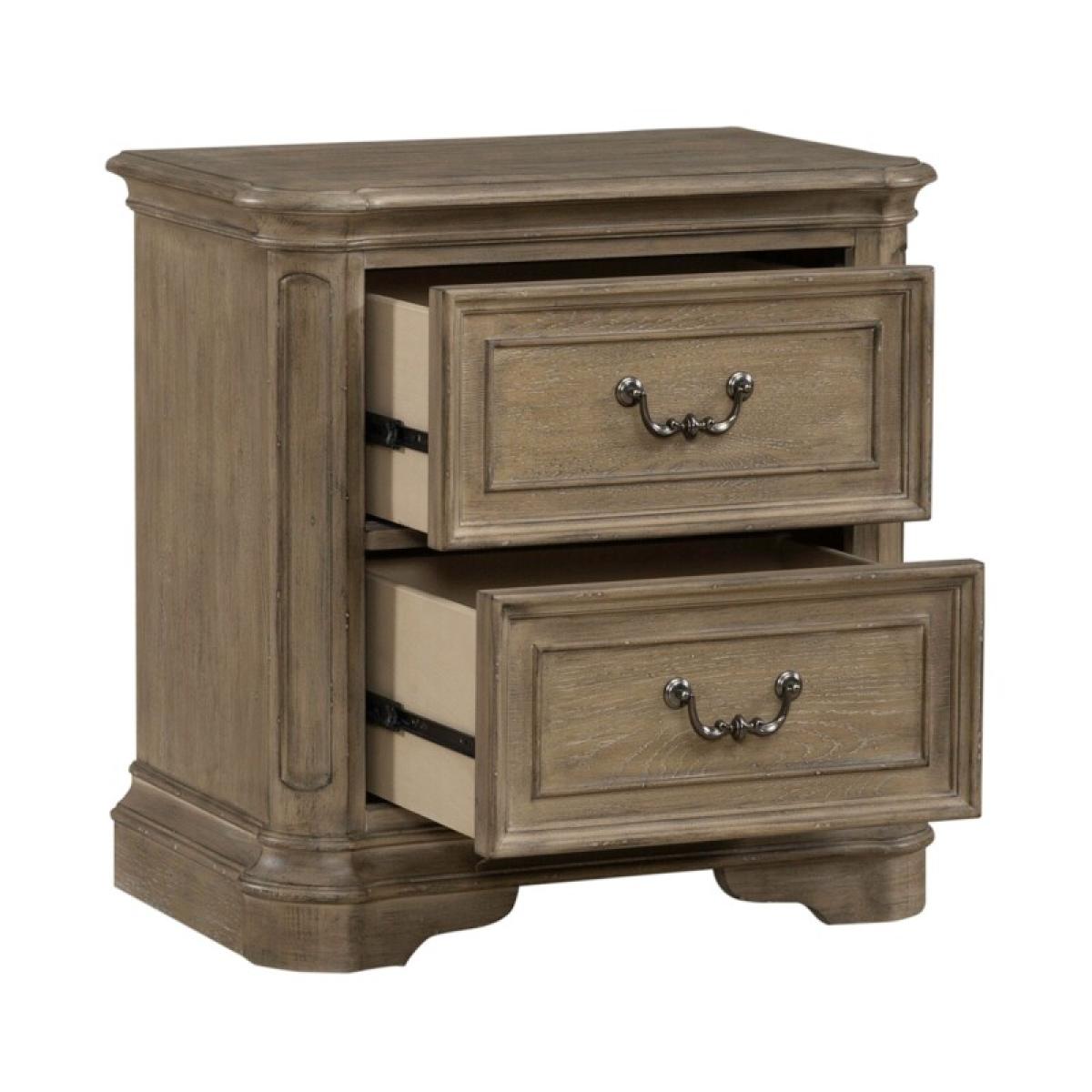 Magnolia Manor 2 Drawer Nightstand - Image 8
