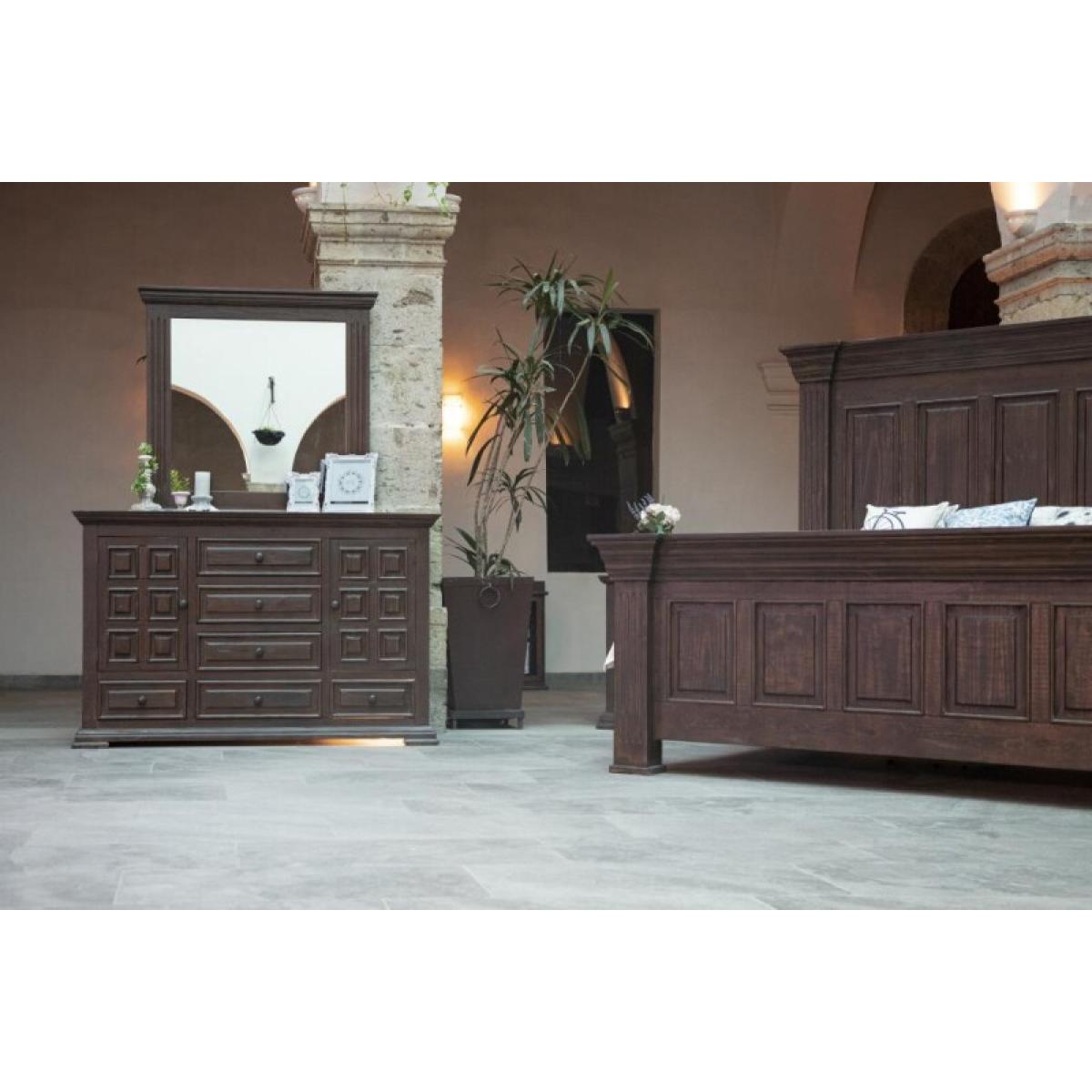 6 Drawer 2 Doors Dresser - Terra - Image 5