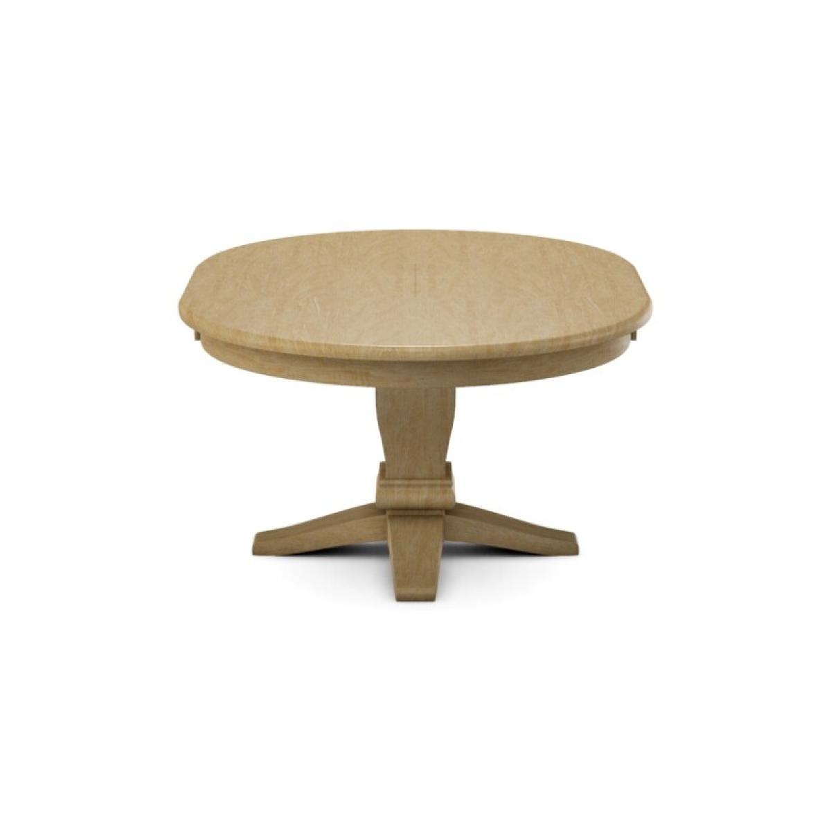 Build Your Own Pedestal Table w/ 48" x 66" Butterfly Leaf Extension Tabletop w/Half Bullnose Edge - Image 27