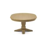 Build Your Own Pedestal Table w/ 48" x 66" Butterfly Leaf Extension Tabletop w/Half Bullnose Edge - Image 27