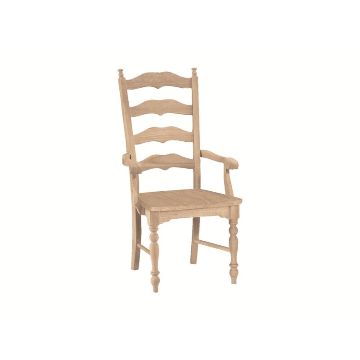 293bc2c29aa66be19b0692650e59d2ca Maine Ladderback Arm Chair - Image 1