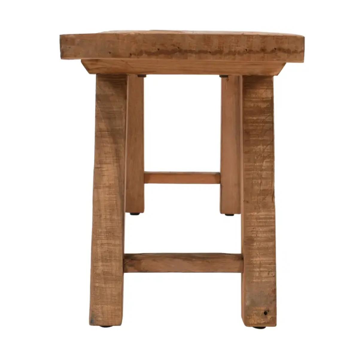 Reclamation 60" Salvaged Wood Bench - Image 4