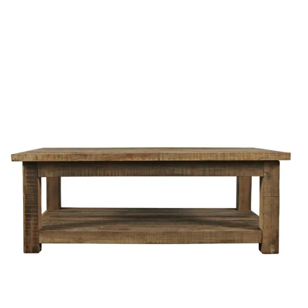 Reclamation Salvaged Wood Rectangle Coffee Table - Image 2