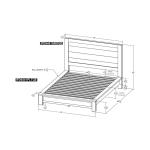 5/0 Headboard - Loft Brown - Image 6