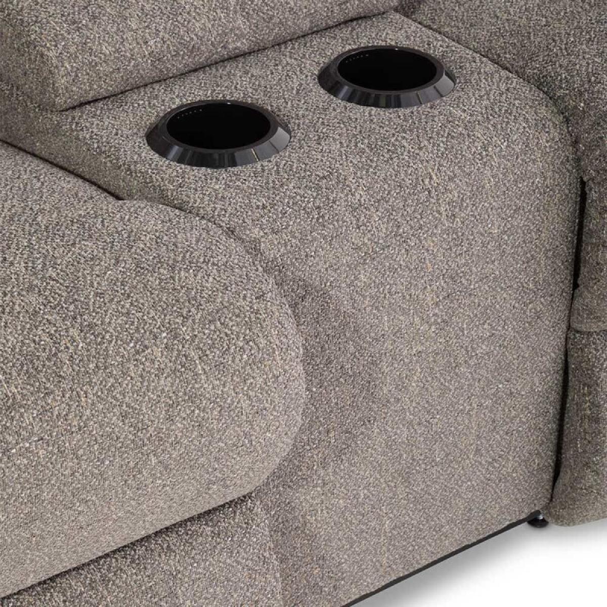 Lennon Power Wall Reclining Loveseat W/ Console Headrest & Lumbar - Image 13