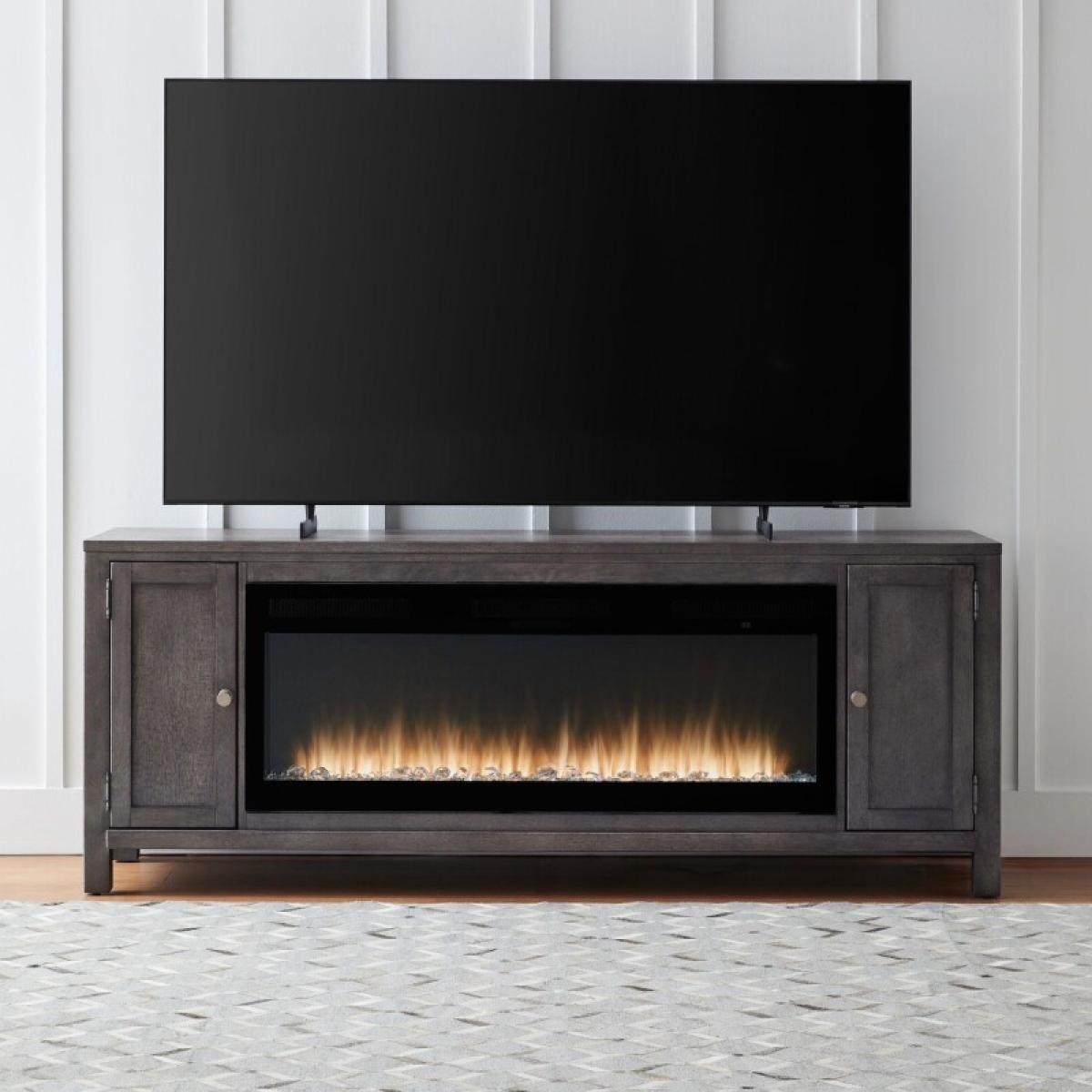 Fireplace TV Consoles 406 78 Inch Console w/ Fire FTS - Image 2