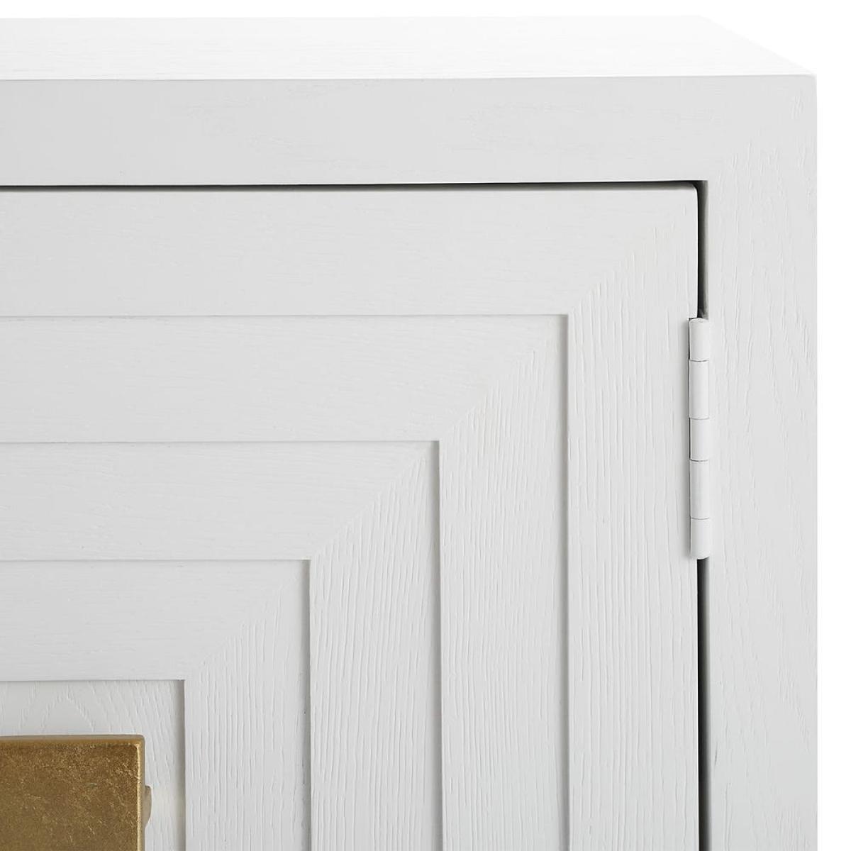 Aiken 2 Door Cabinet, White - Image 9