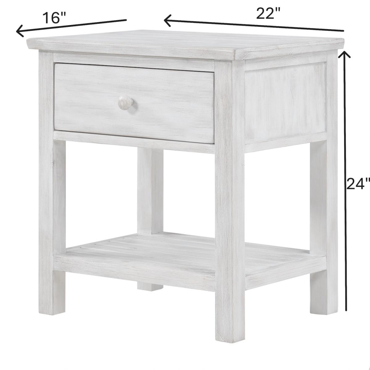 Geneva 1 Drawer Nightstand W/ Usb A + C - Image 4