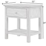 Geneva 1 Drawer Nightstand W/ Usb A + C - Image 4