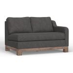 Wooden Frame & Base, Sectional Right-Arm Loveseat - Samba