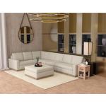 Wooden Frame & Base, Sectional Left-Arm Loveseat - Georgia - Image 3