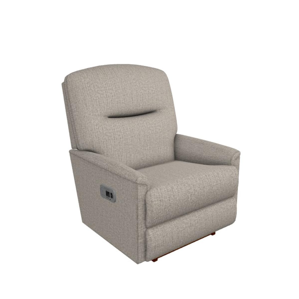 Aries Power Rocking Recliner W/ Headrest - Image 3