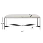 Avenham Bench, Black - Image 9