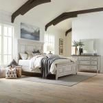Heartland Queen Panel Bed, Dresser & Mirror