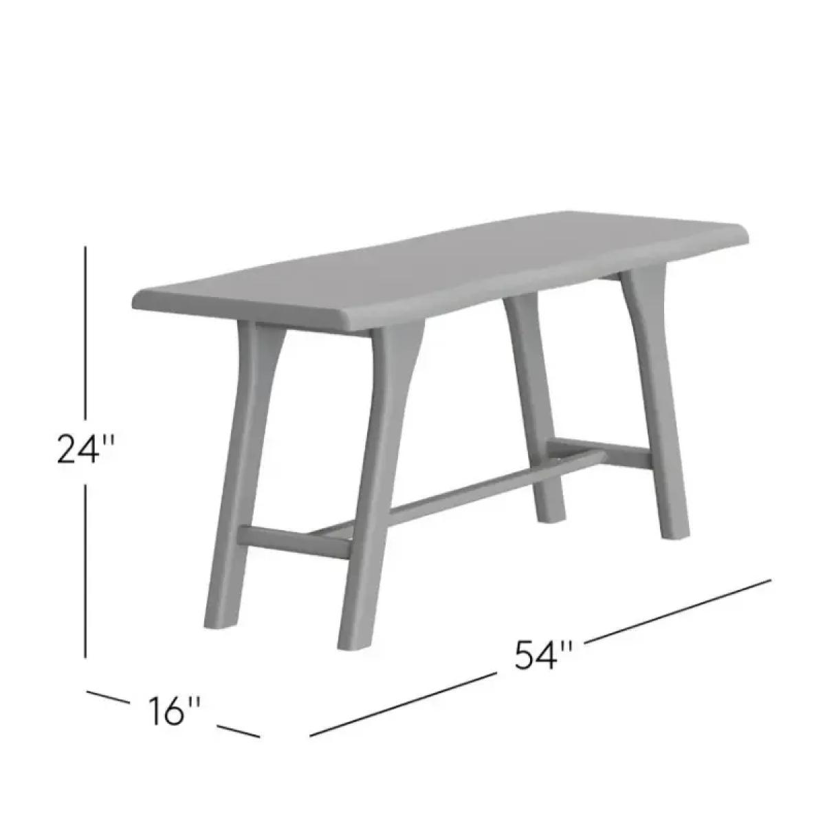 Sedona Live Edge Counter Bench - Image 12
