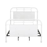 Vintage Series Twin Metal Bed - Antique White - Image 4