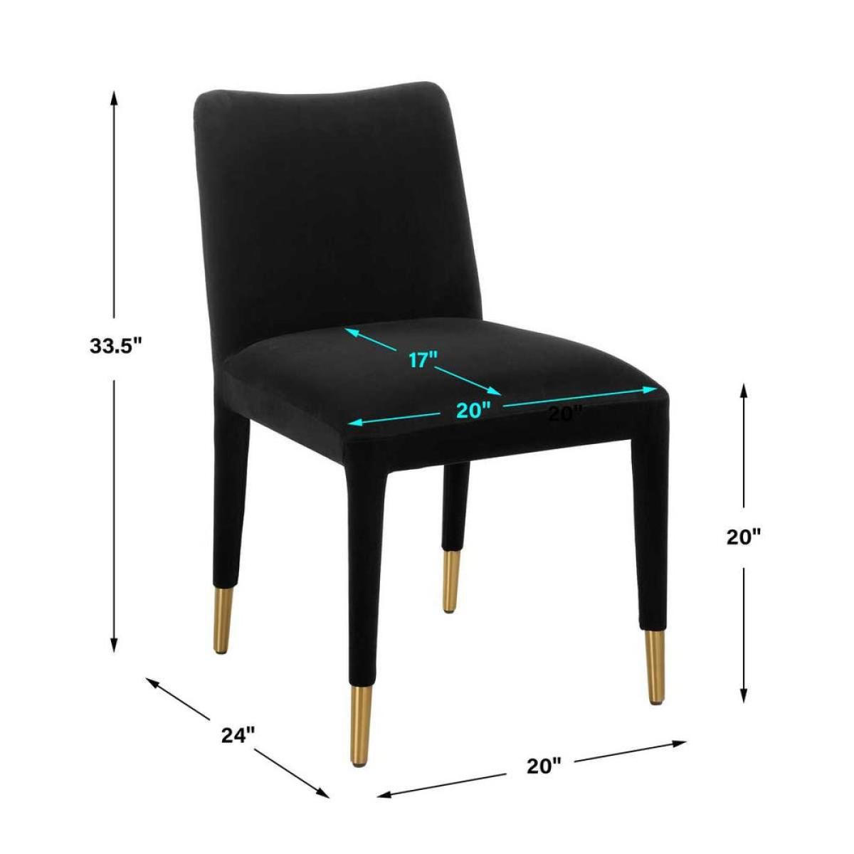 Conifer Dining Chair, Onyx, 2 Per Box, Priced Each - Image 10