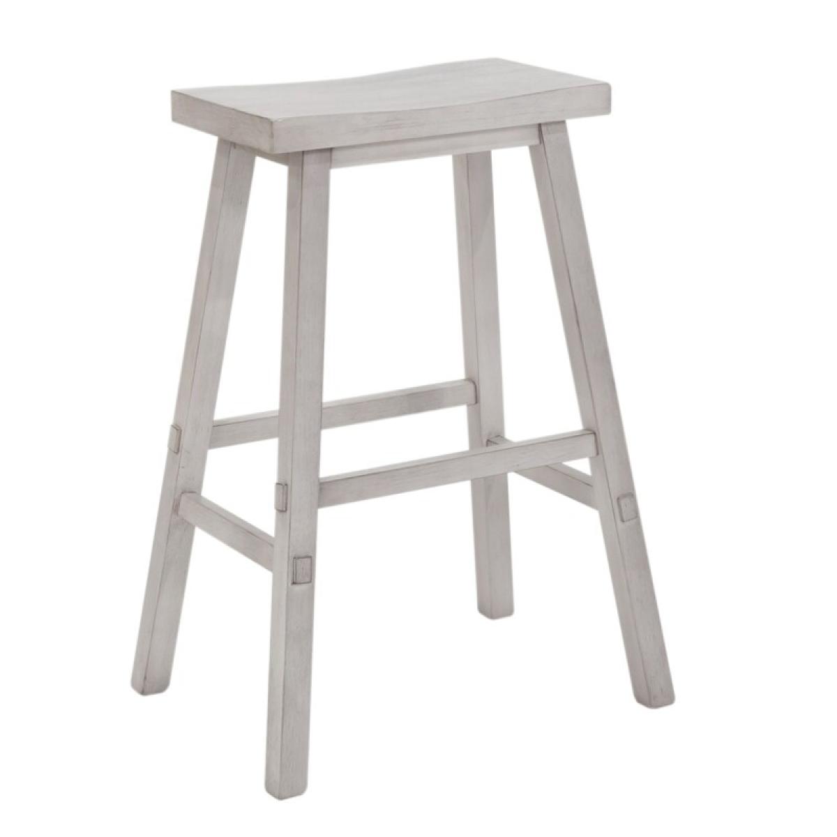 30 Inch Sawhorse Stool- White - Image 3