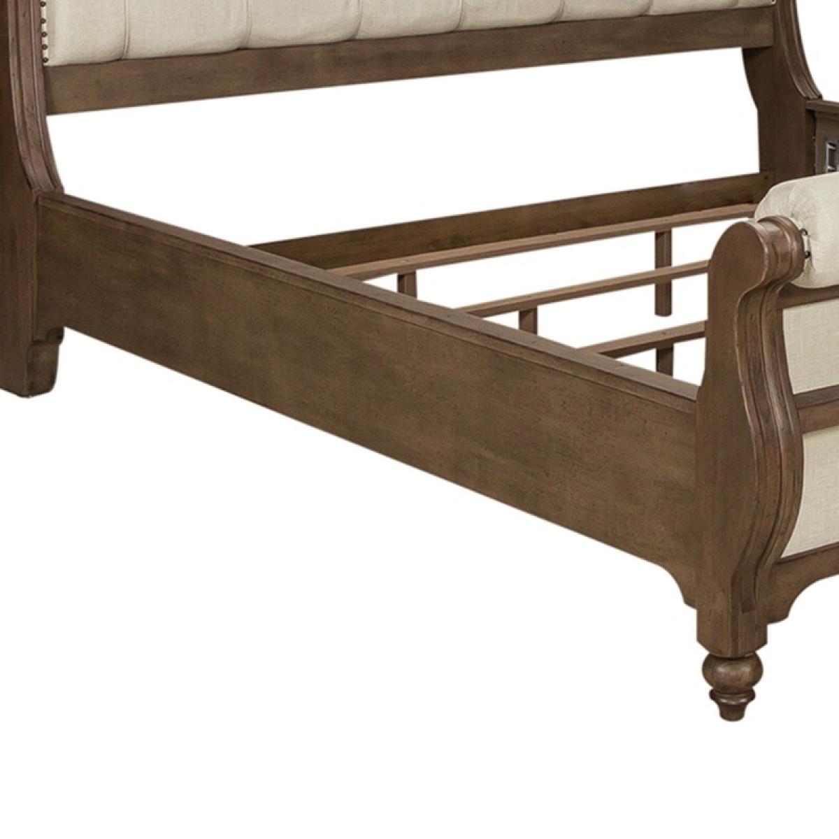 Cali King Sleigh Bed Rails - Image 3