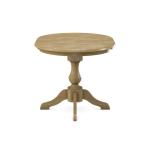 Build Your Own Pedestal Table w/ 36 x 48" Extension Tabletop w/Half Bullnose Edge - Image 32