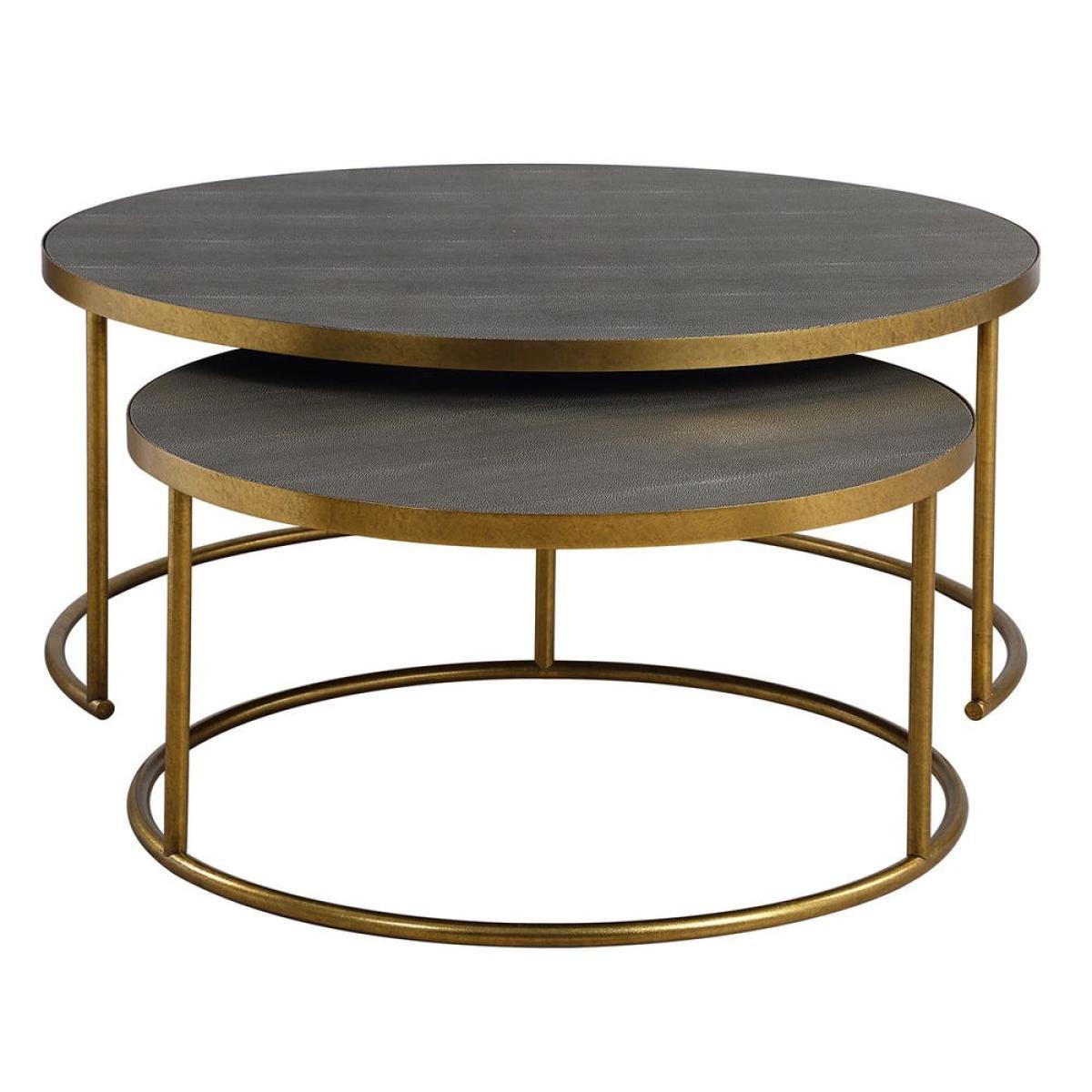 2c3ed2cc326850cdfb3aa6c3fcb48d85 Aragon Nesting Coffee Tables, S/2, Gray - Image 1