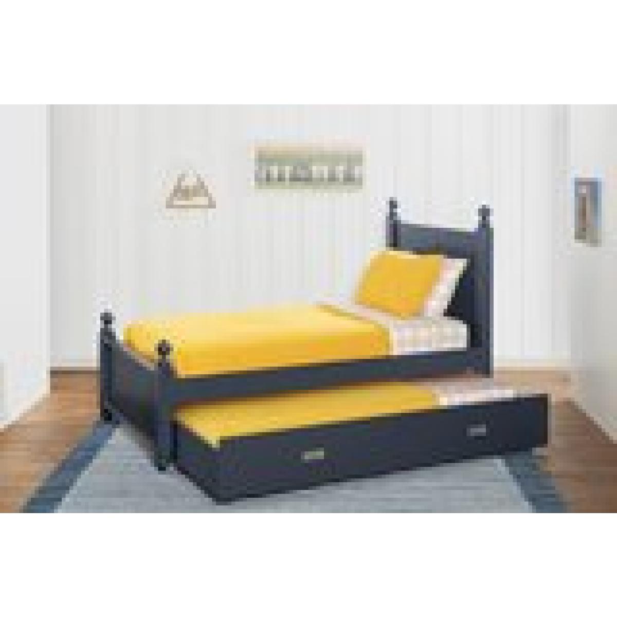 Tykes Bedroom - Denim Cottage Twin Bed - BD81-201TFN - Image 6