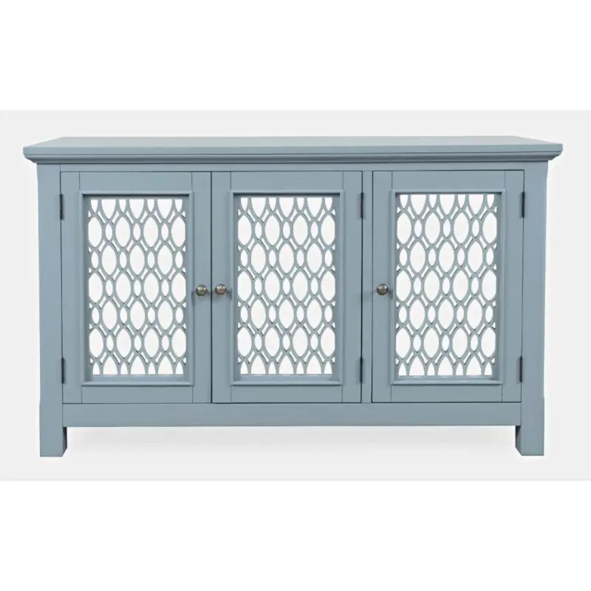 Isabella 54" Mirrored Accent Cabinet - Image 2