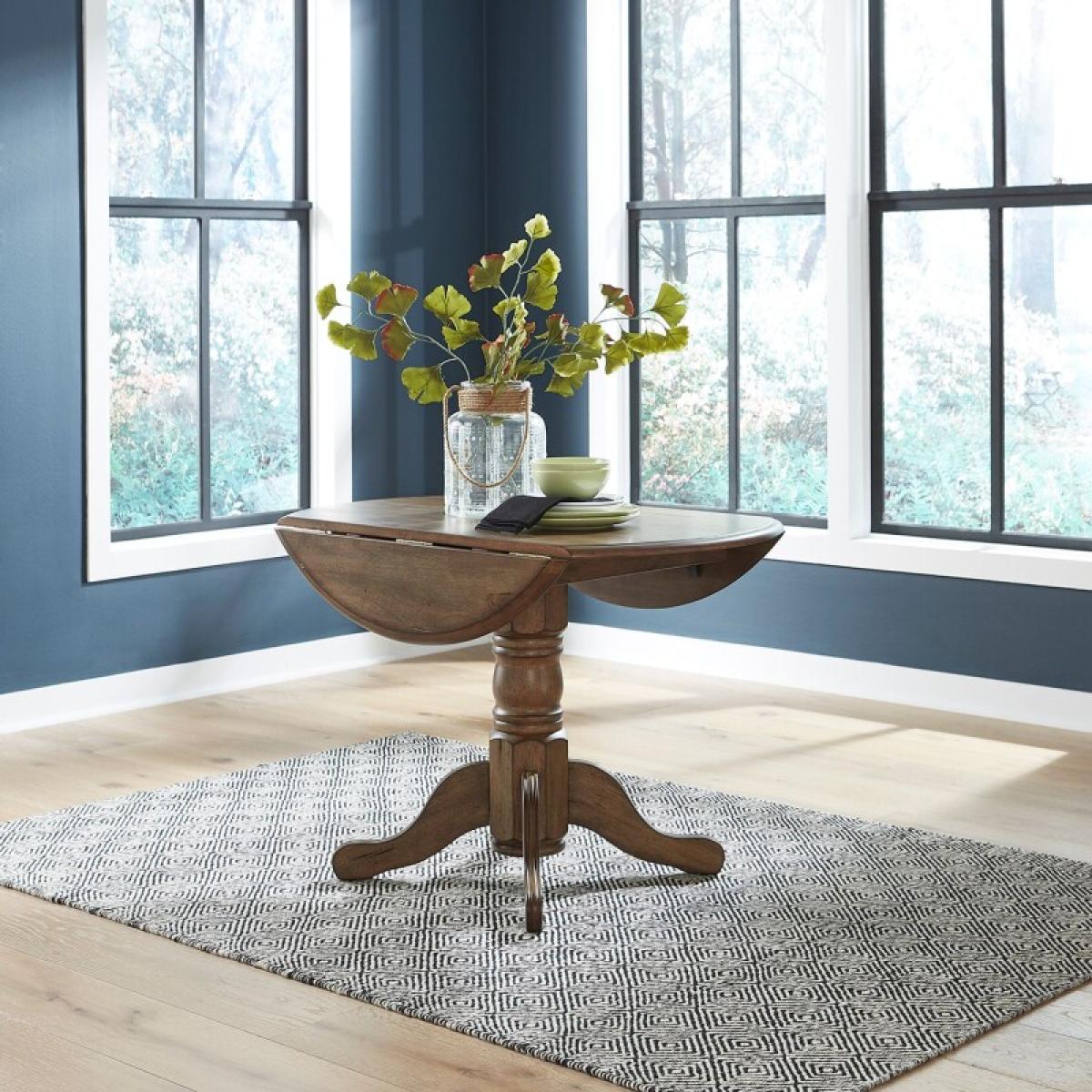Carolina Crossing Drop Leaf Table Set - Image 3