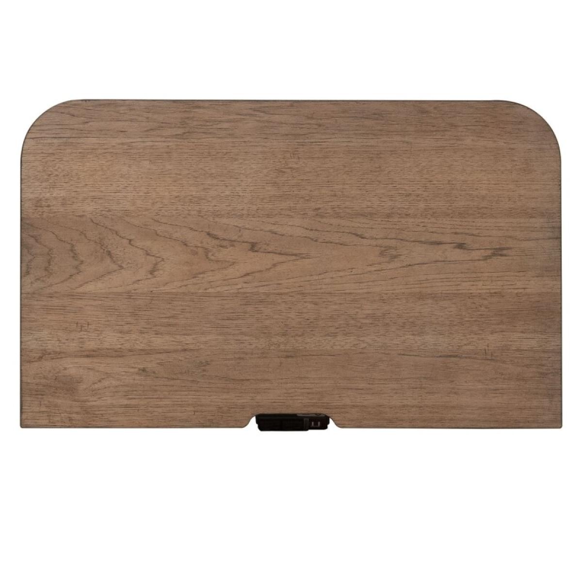 Farmhouse Reimagined 3 Drawer Night Stand w/ Charging Station - Image 9