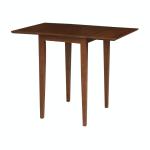 Dining Essentials - Small Drop Leaf Table with Legs in Espresso - Image 3