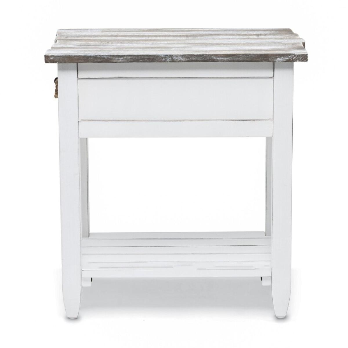 Picket Fence Chairside Table - Image 13