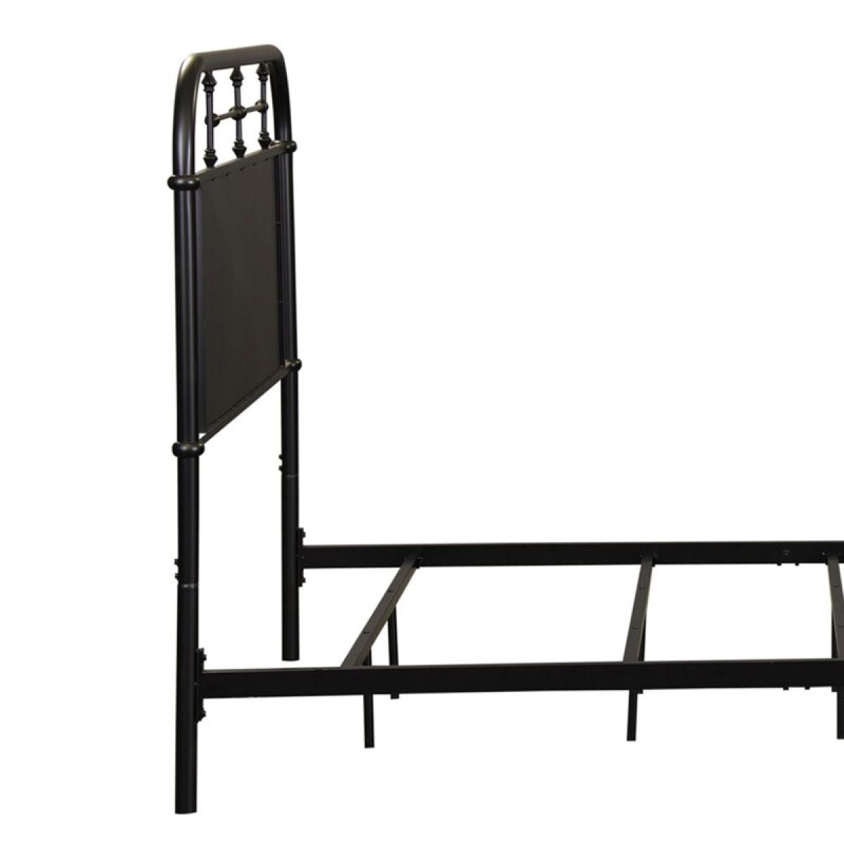Vintage Series Full Metal Headboard - Black - Image 5