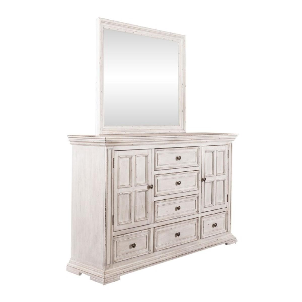 Big Valley Dresser & Mirror - Image 3