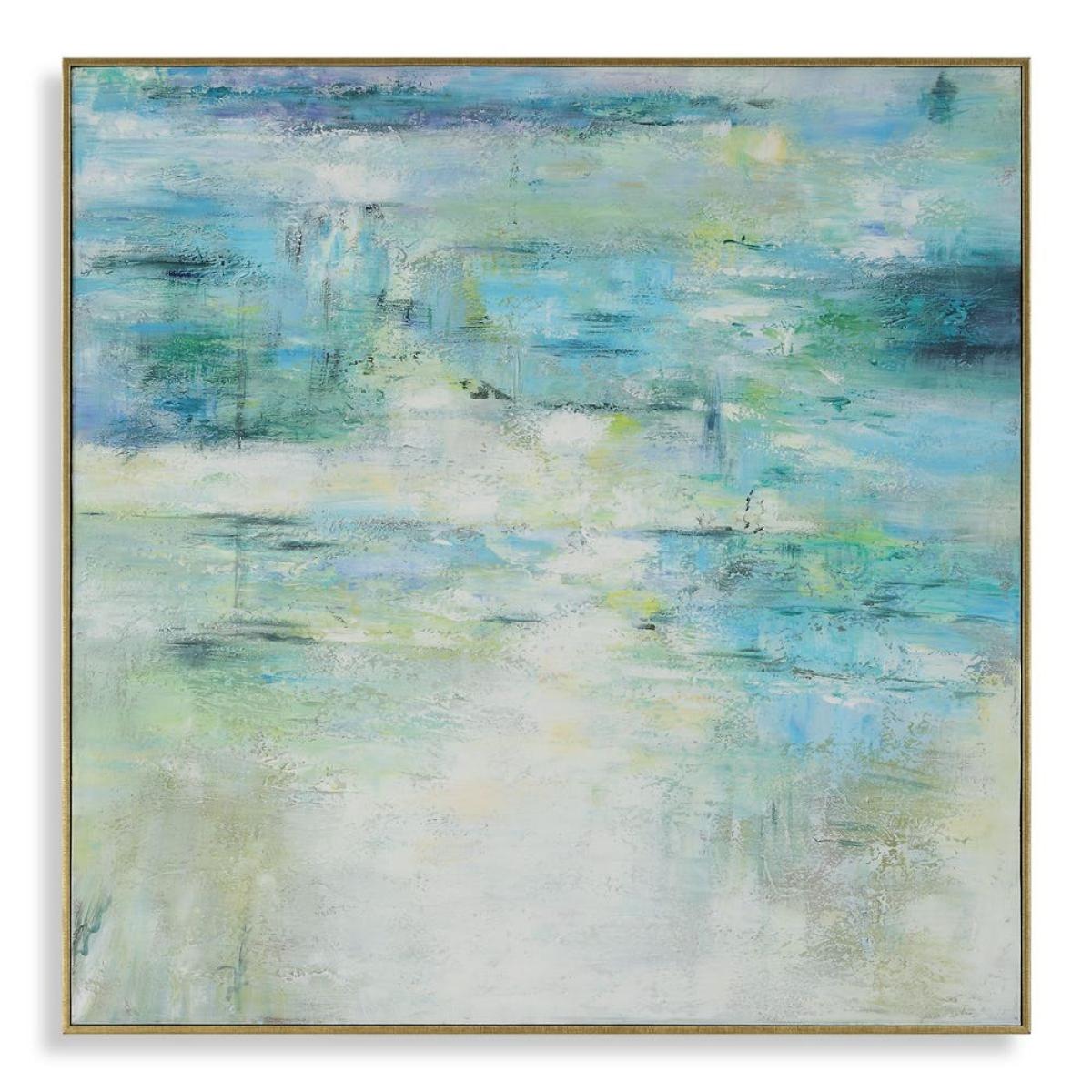 2e00fd5cdc1bd939d27a8698a5076cc3 Blissful Hand Painted Canvas - Image 1