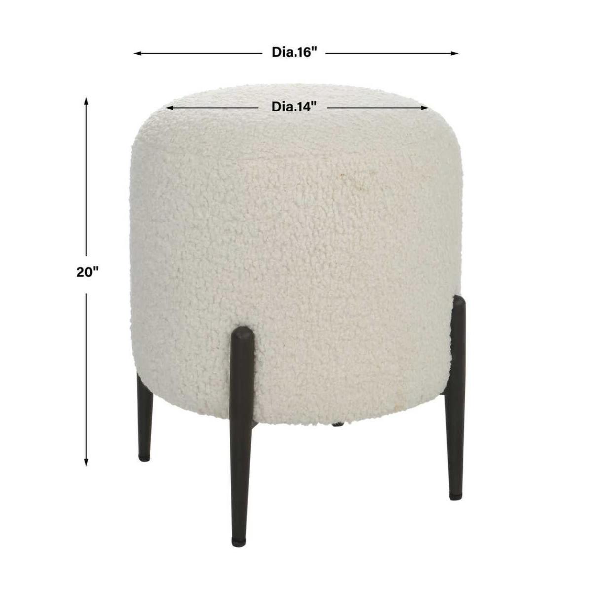 Arles Ottoman, Black - Image 9